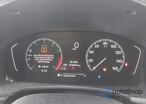 2025 Honda Civic Sport из США, поврежденный, VIN 2HGFE2F56SH558798